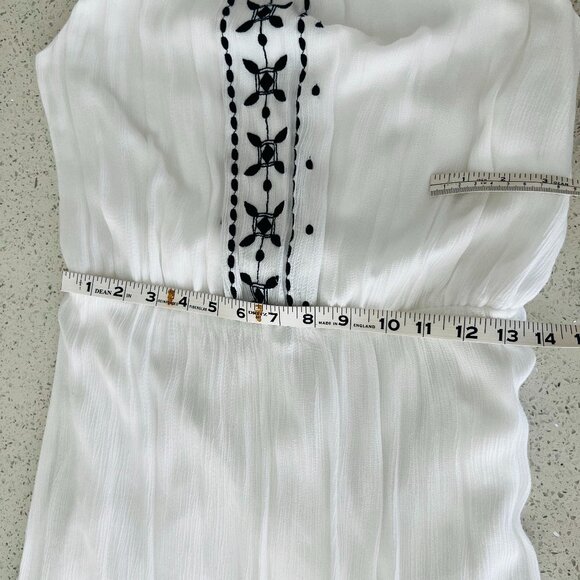 White Maurice’s Embroidered Sleeveless Maxi Dress - Picture 9 of 9